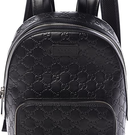 guccissima backpack|guccissima shoulder bag black.